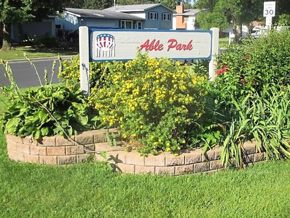Able Park - Park Sign